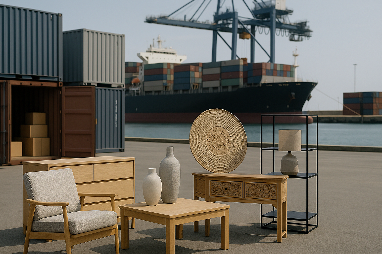 Cómo importar mobiliario o decoración desde Asia o Europa