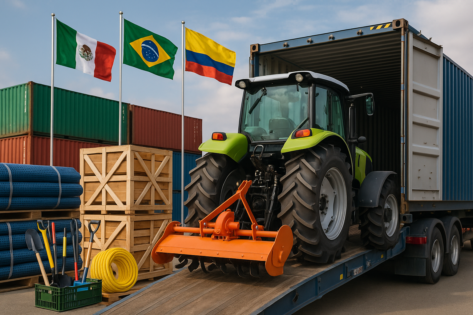 Insumos agrícolas desde Latinoamérica: ventajas y desafíos