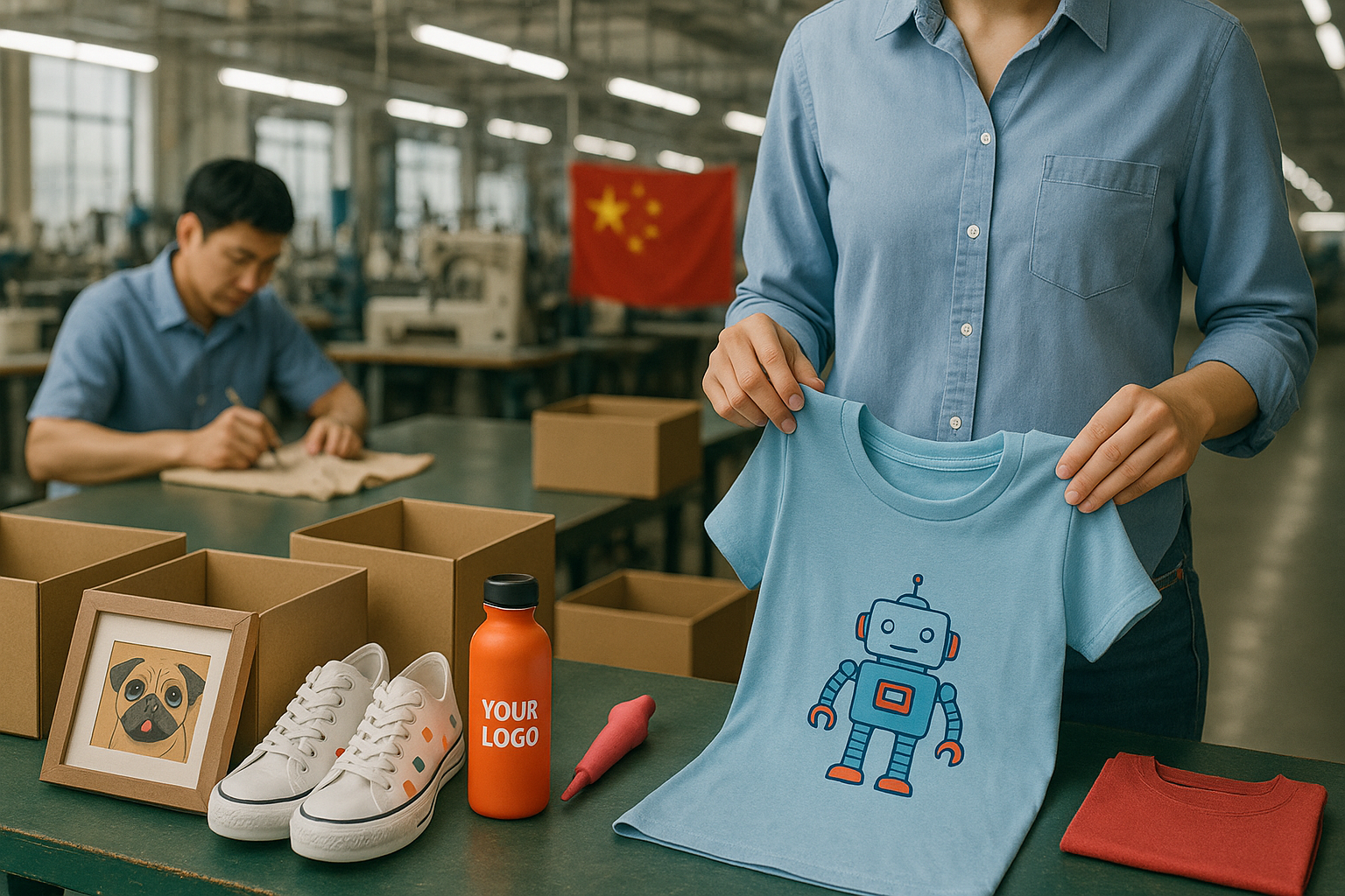 Fabricar productos personalizados en China: guía para negocios